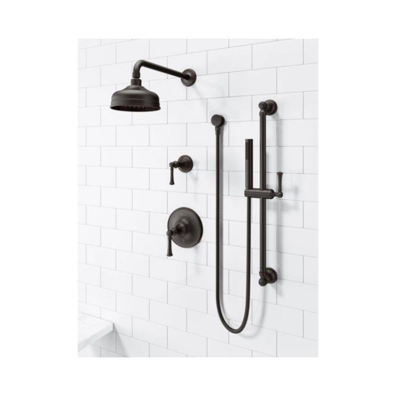 Tisbury Single Function Hand Shower with Slide Bar - Tuscan Bronze S31488