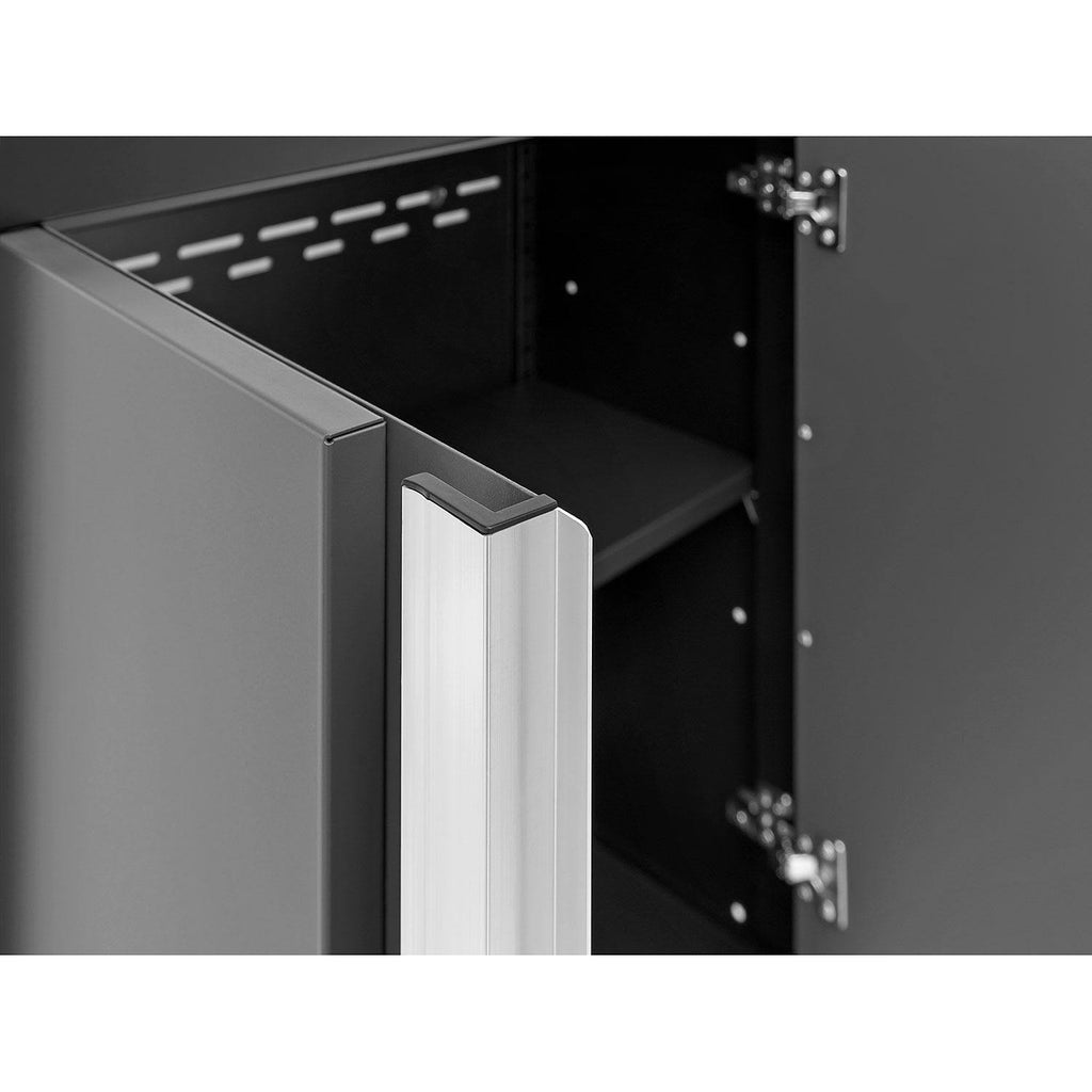 Gray Tall Wall Garage Cabinet T387
