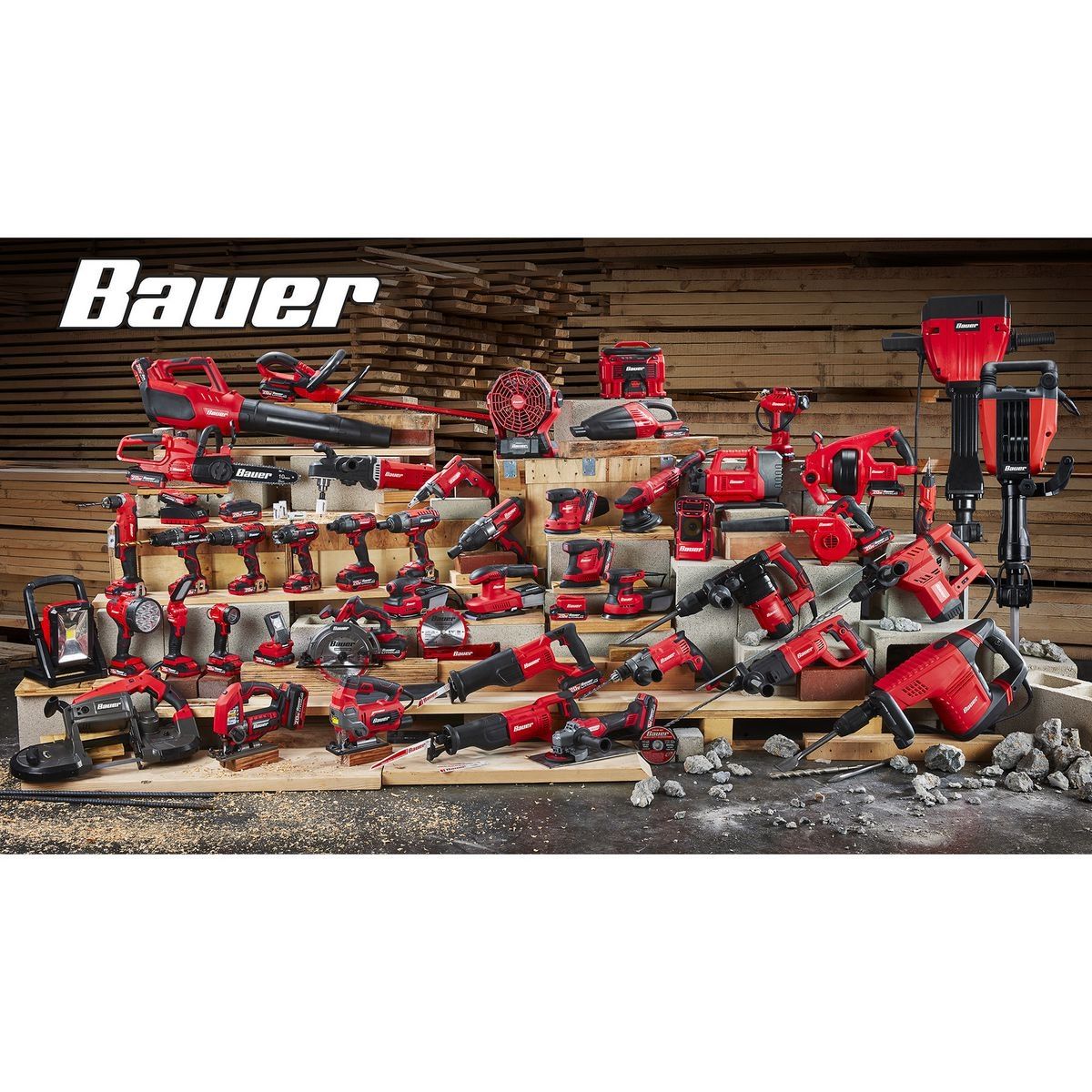 Wood Auger Drill Bit Set, 7-Piece V7031