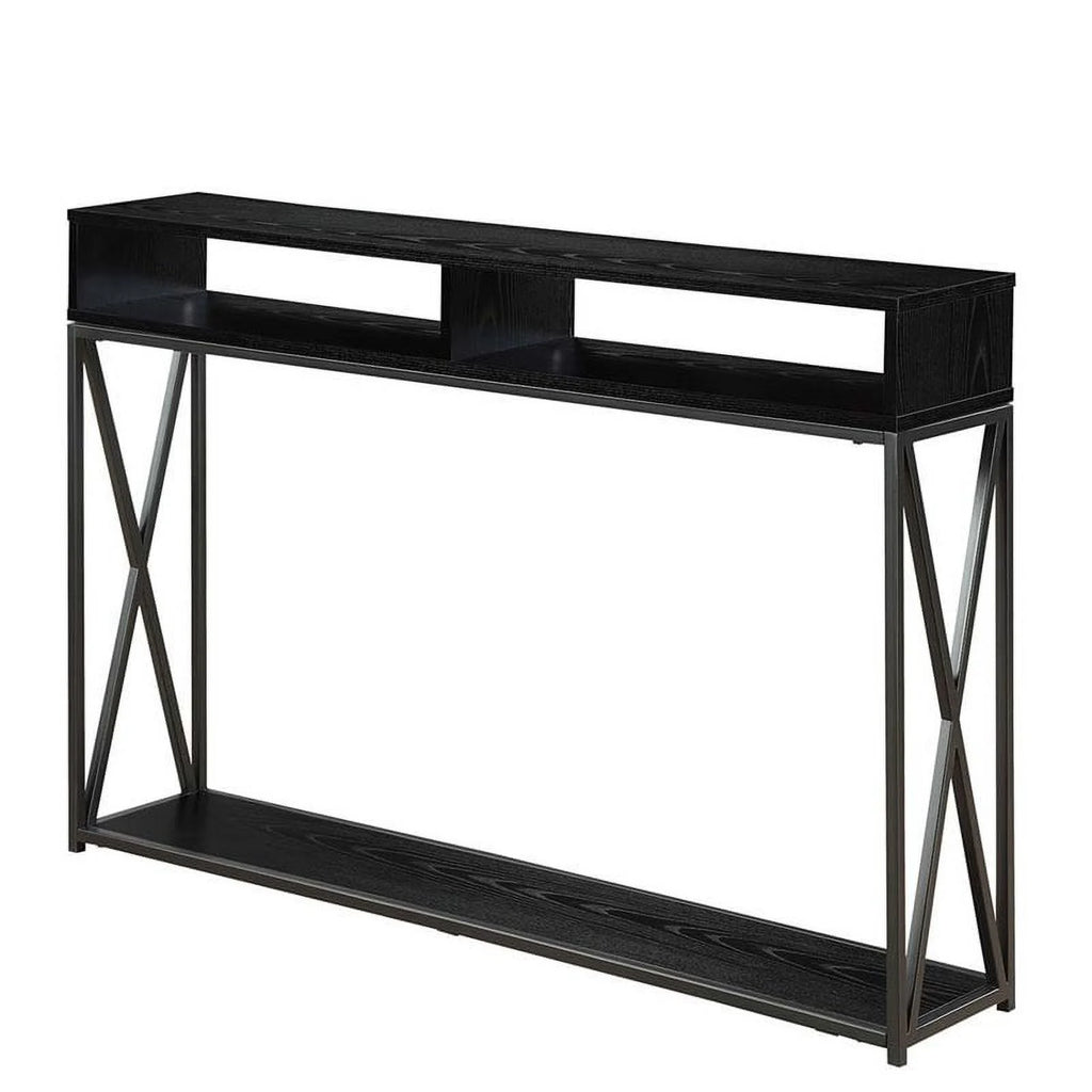 Black Wood Console Table H603901