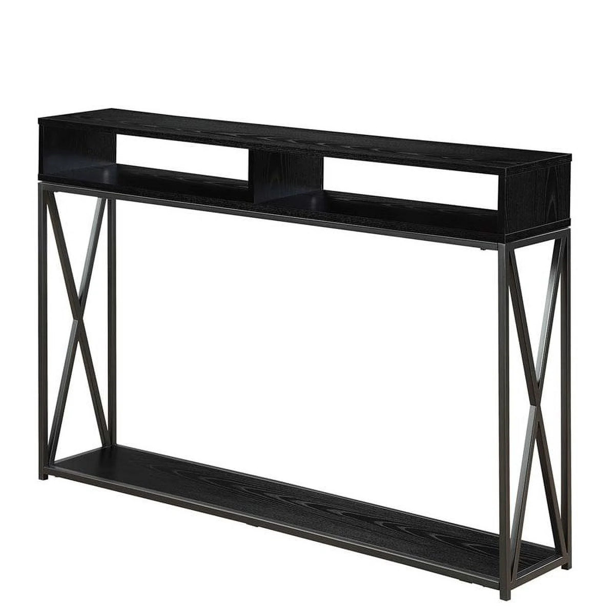 Black Wood Console Table H603901