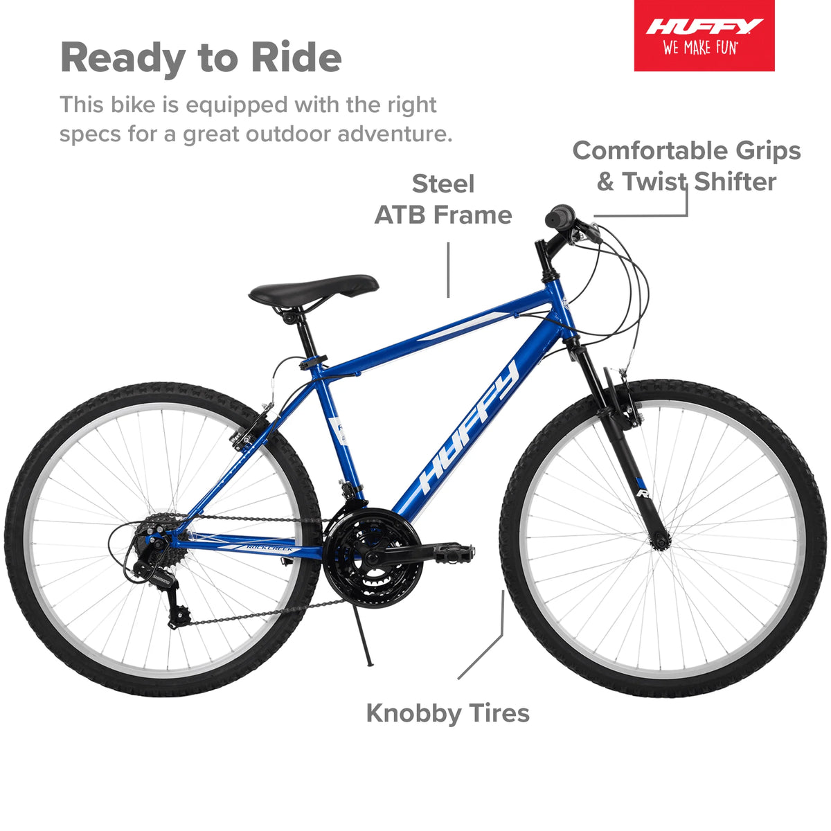 26-inch Blue Mountain Bike H5782