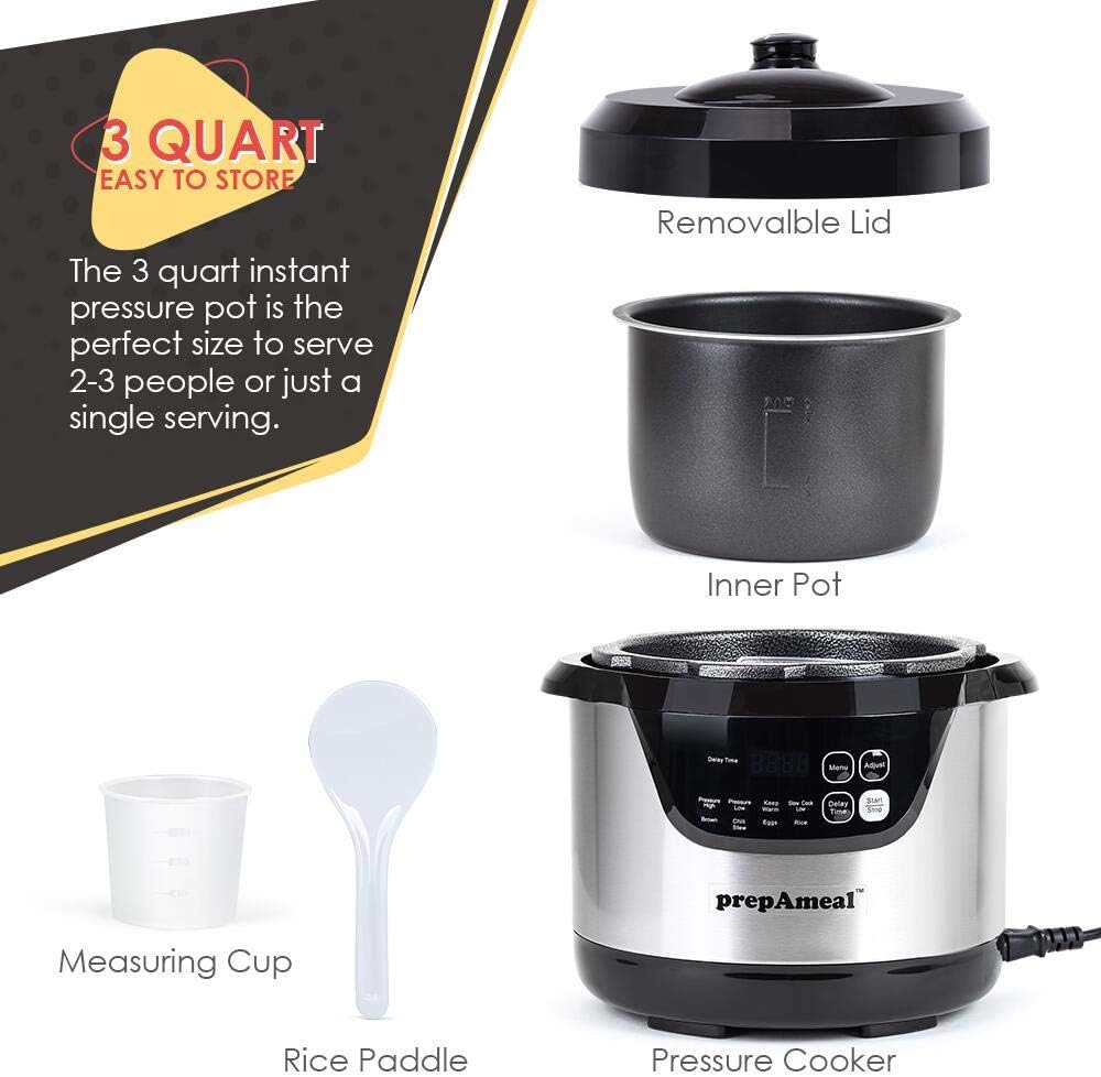 3 Quart Electric Pressure Cooker R790