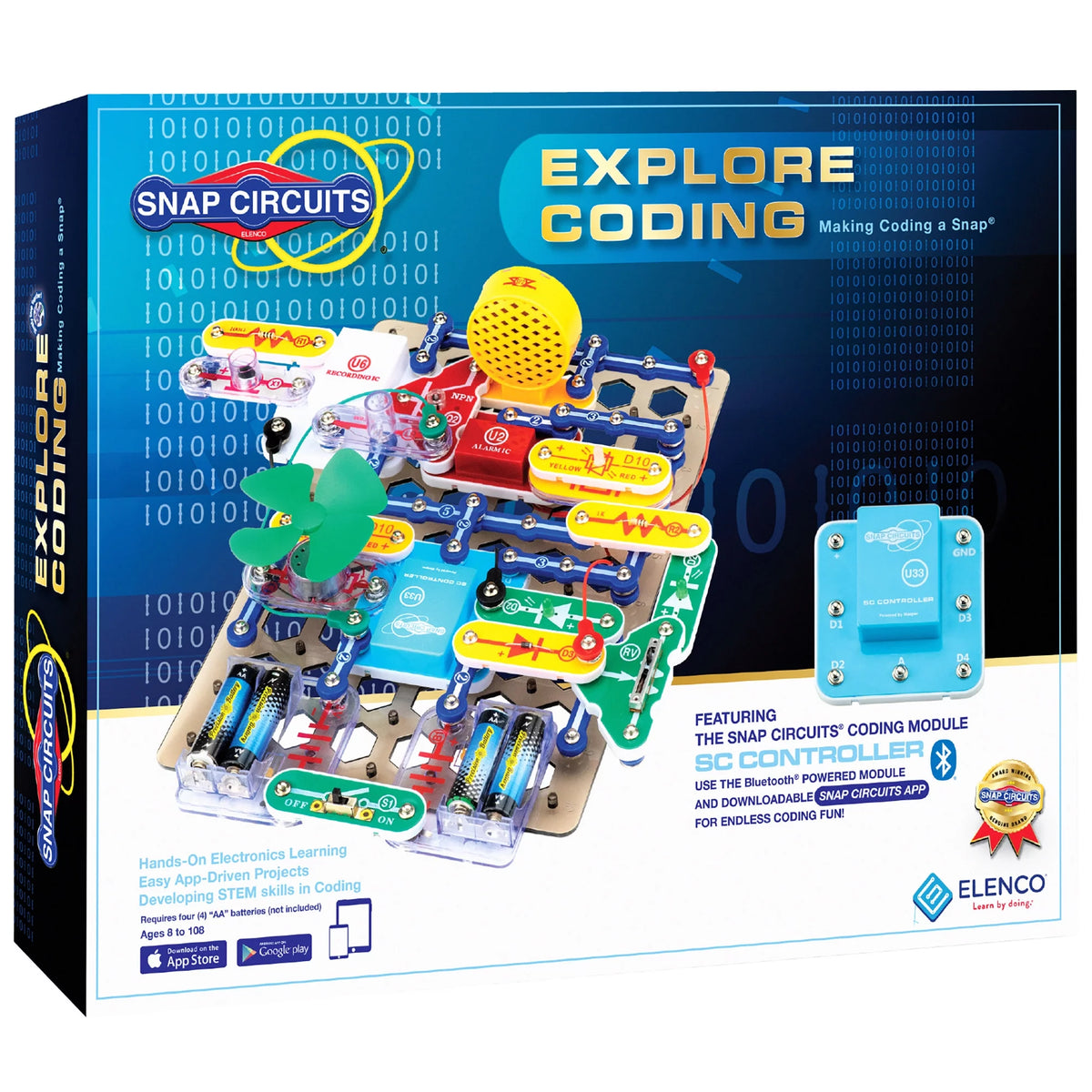 Snap Circuits Explore Coding STEM Building Toy B50934