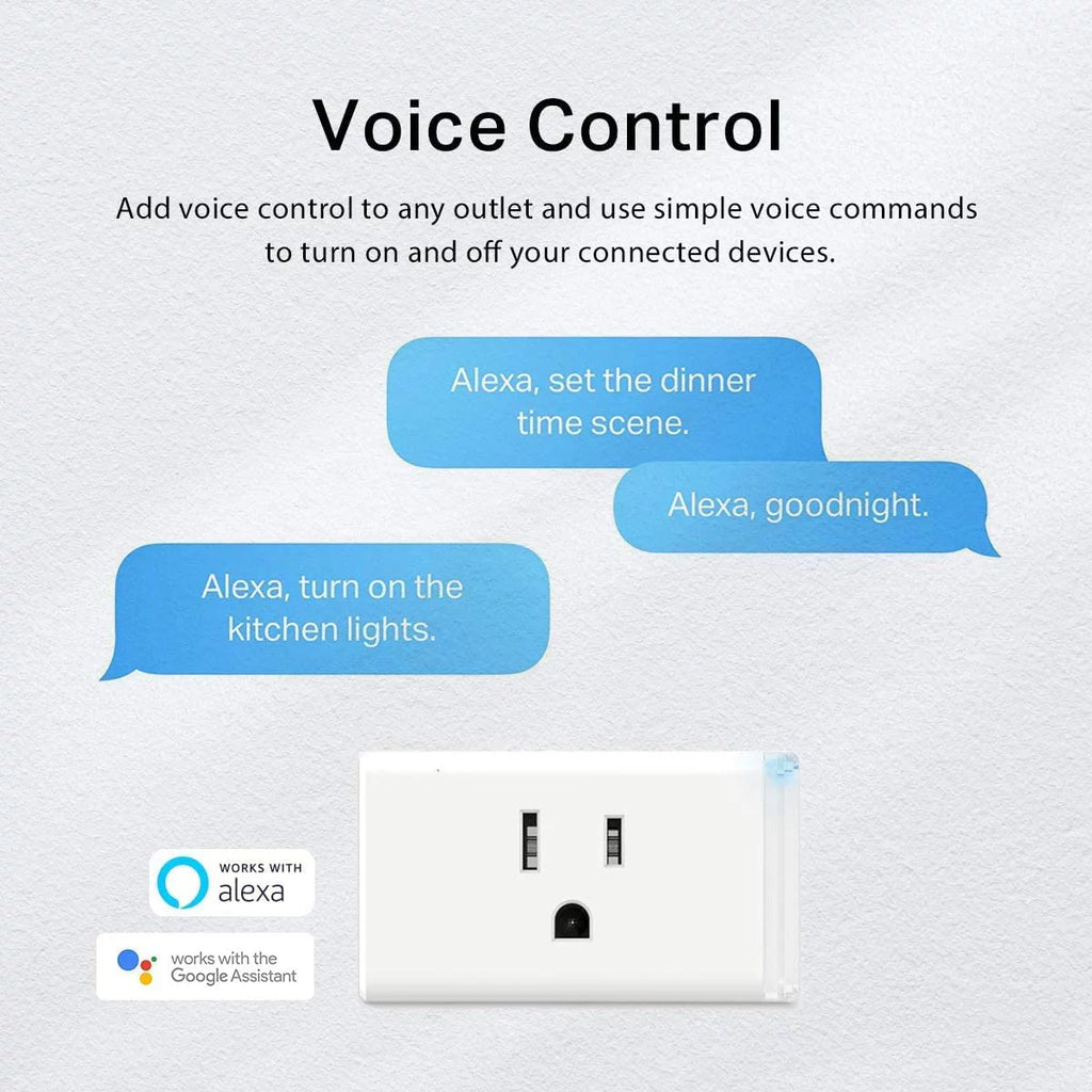 White 4-Pack Smart Plug R625