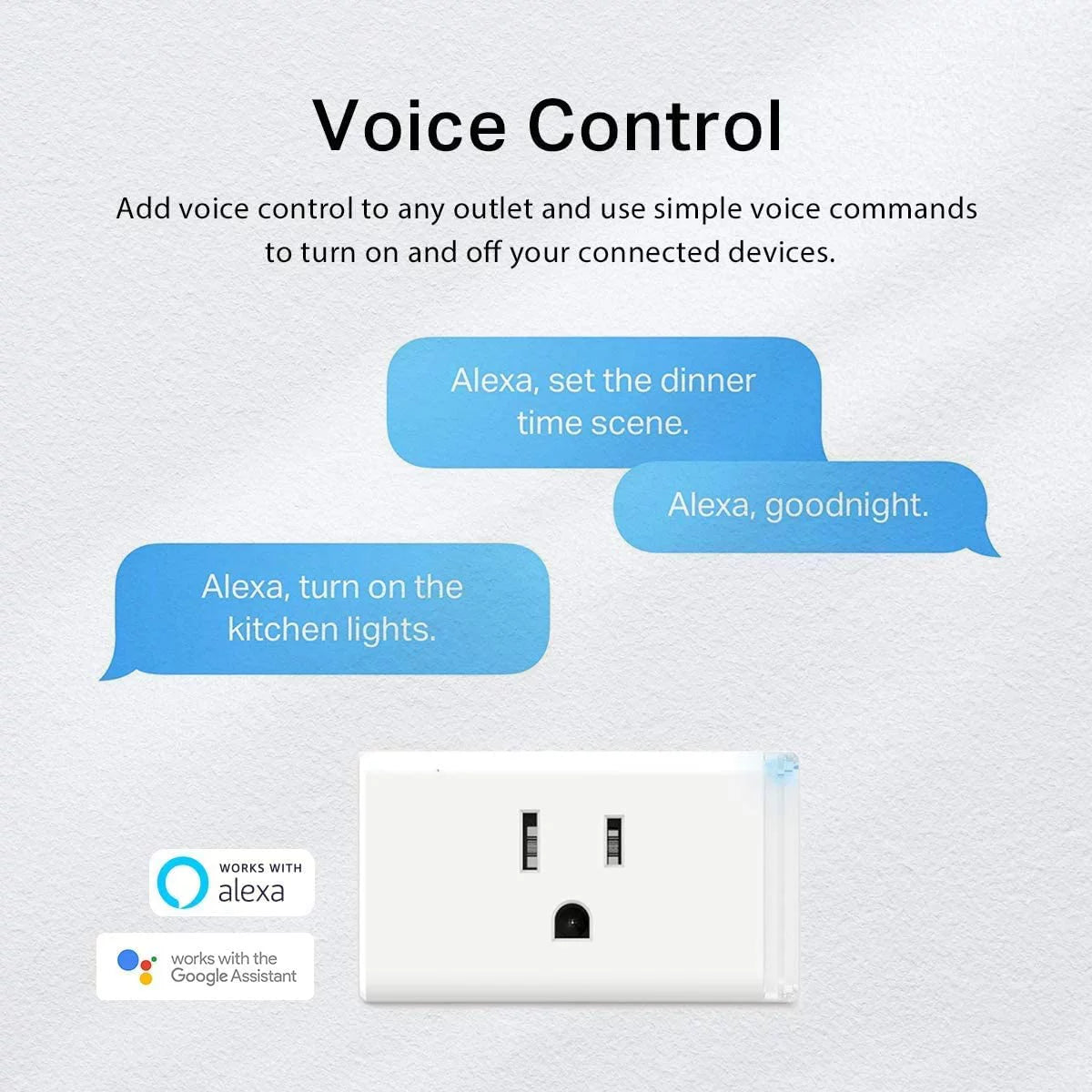 White 4-Pack Smart Plug R625