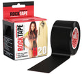 Black Kinesiology Tape 4" x 16.4' V3772