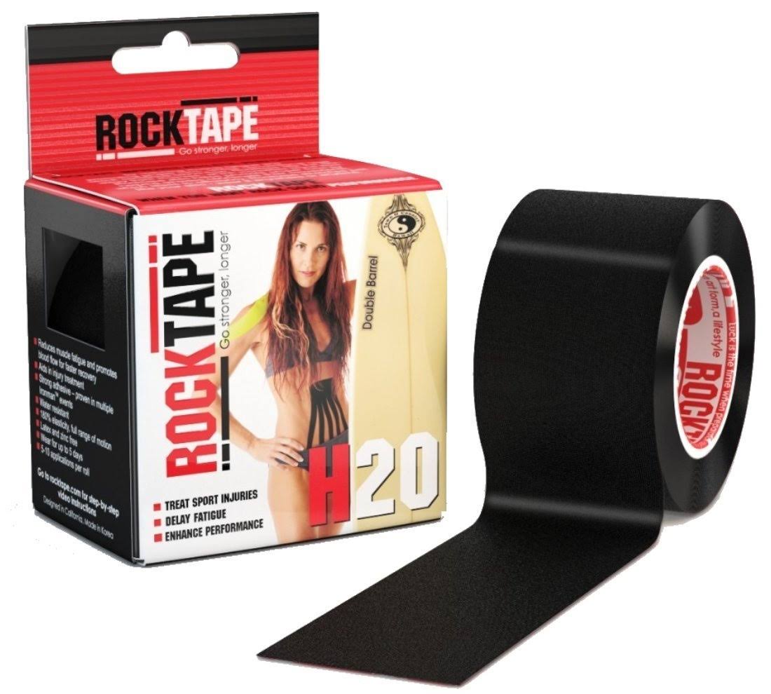 Black Kinesiology Tape 4" x 16.4' V3772