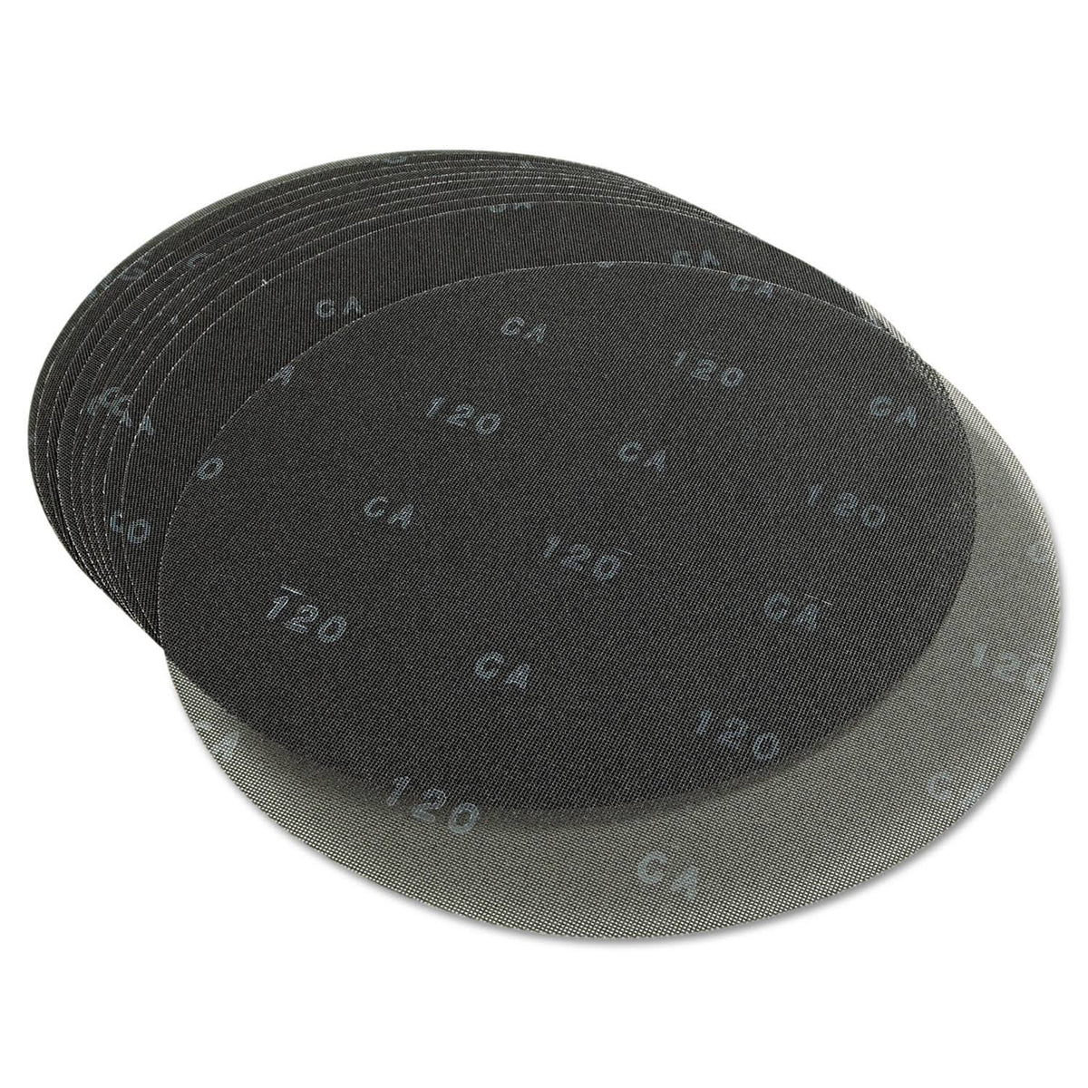 Sanding Screens 20x22 Diameter 120 Grit Black 10/Carton Y6271