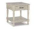 Whitewash End Table Q5189