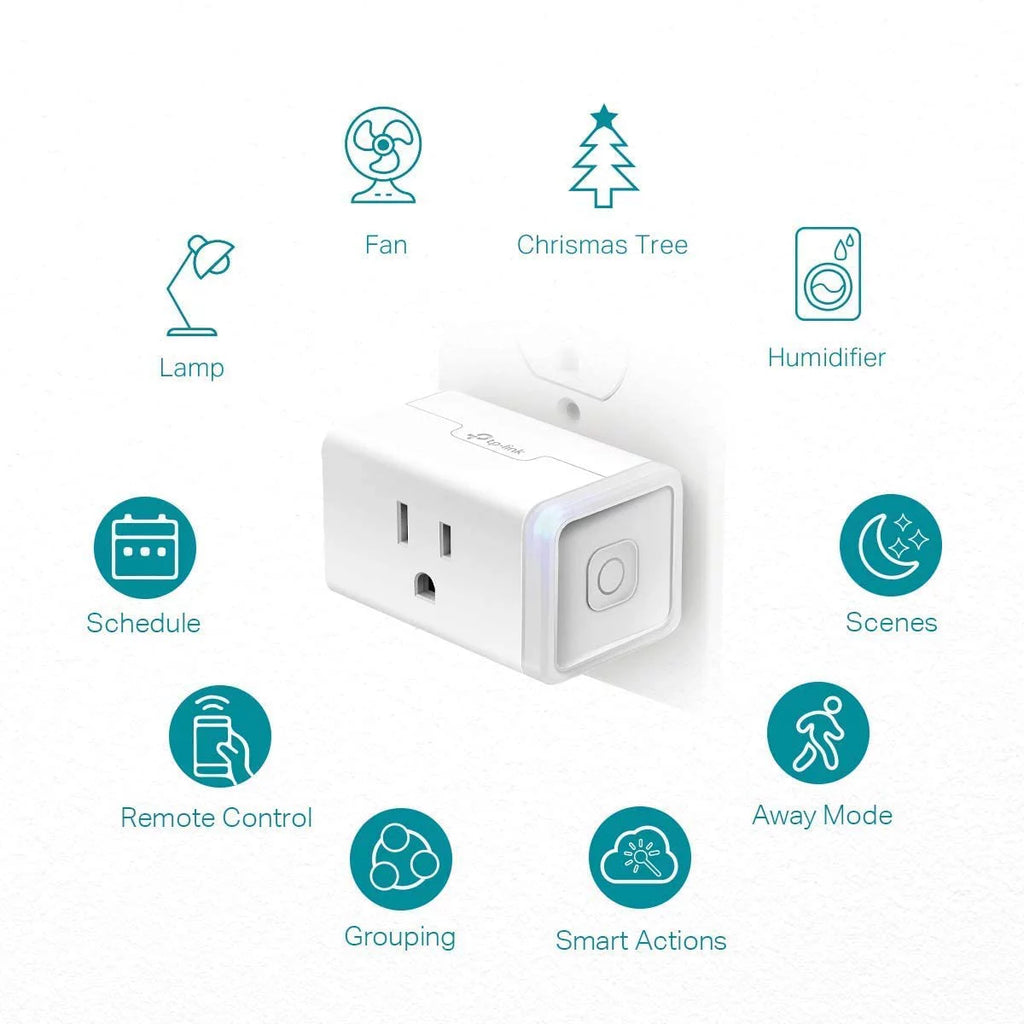 White 4-Pack Smart Plug R625