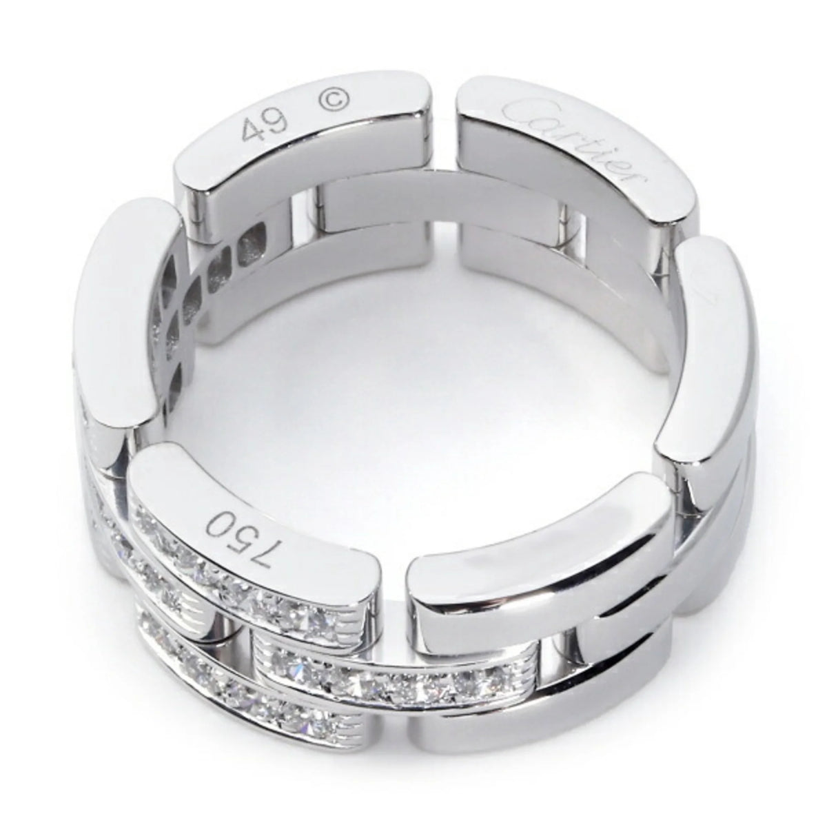 Pre-Owned White Gold Ring L54782