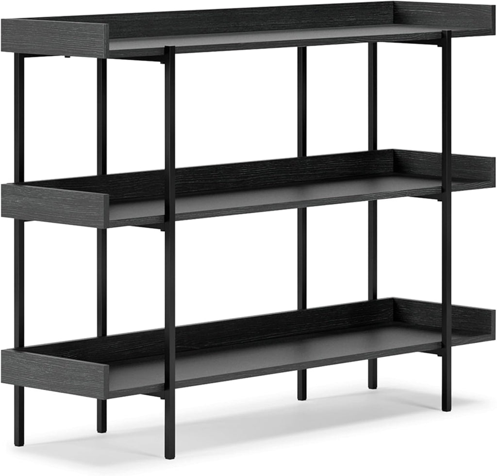 2 Tier Dark Gray Bookcase G722517