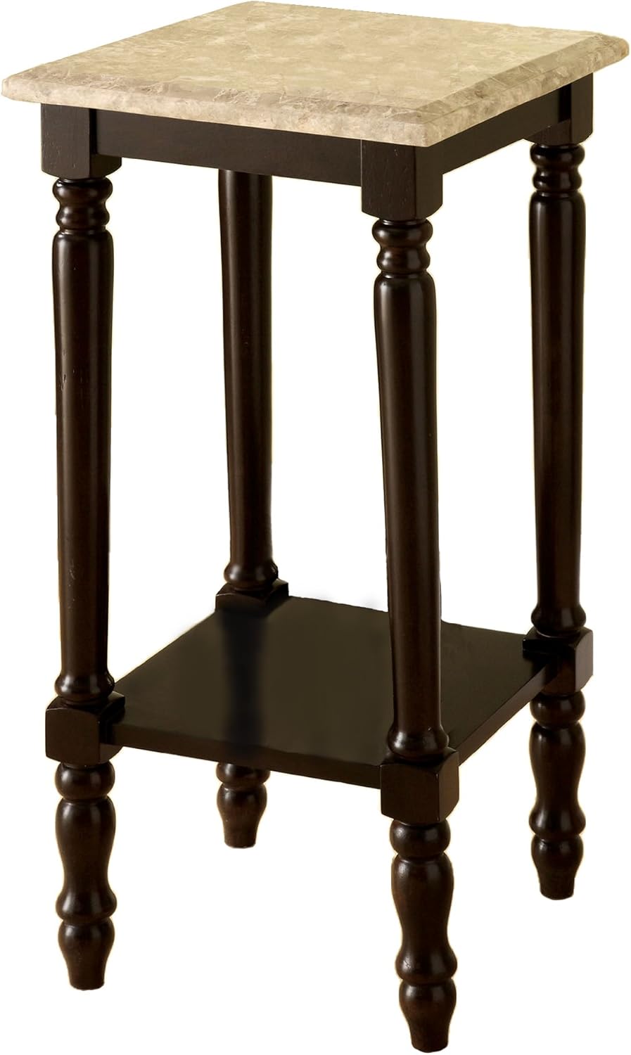 Round Stand with Genuine Marble Top P23721