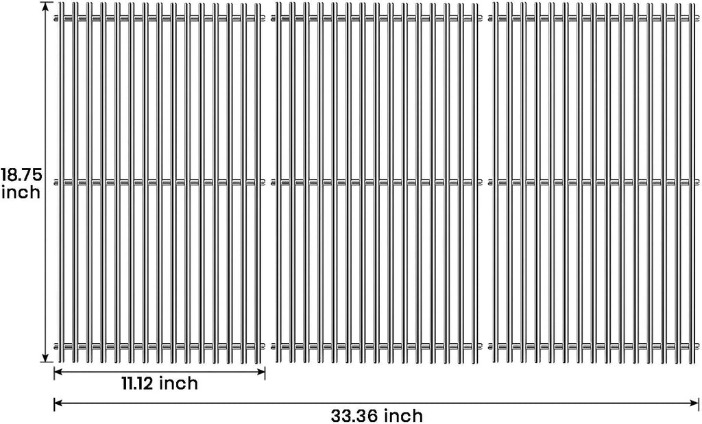 Cast Iron Cooking Grate Set of 3 J78043