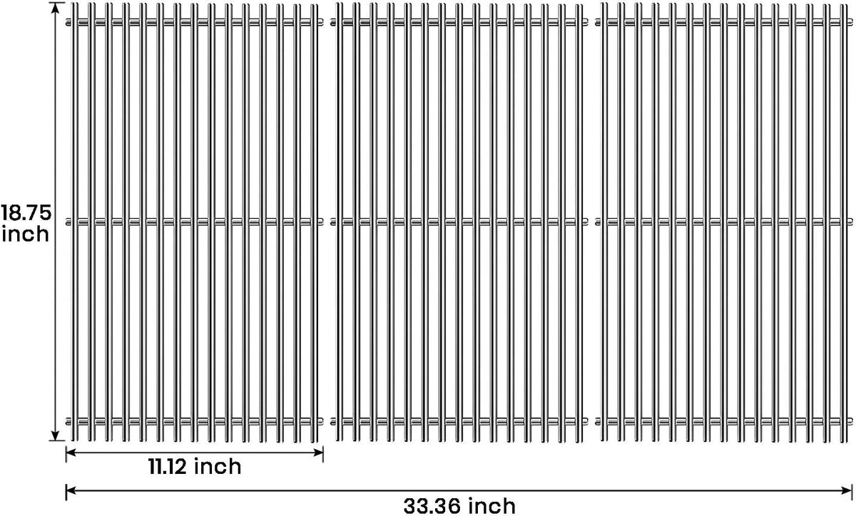 Cast Iron Cooking Grate Set of 3 J78043