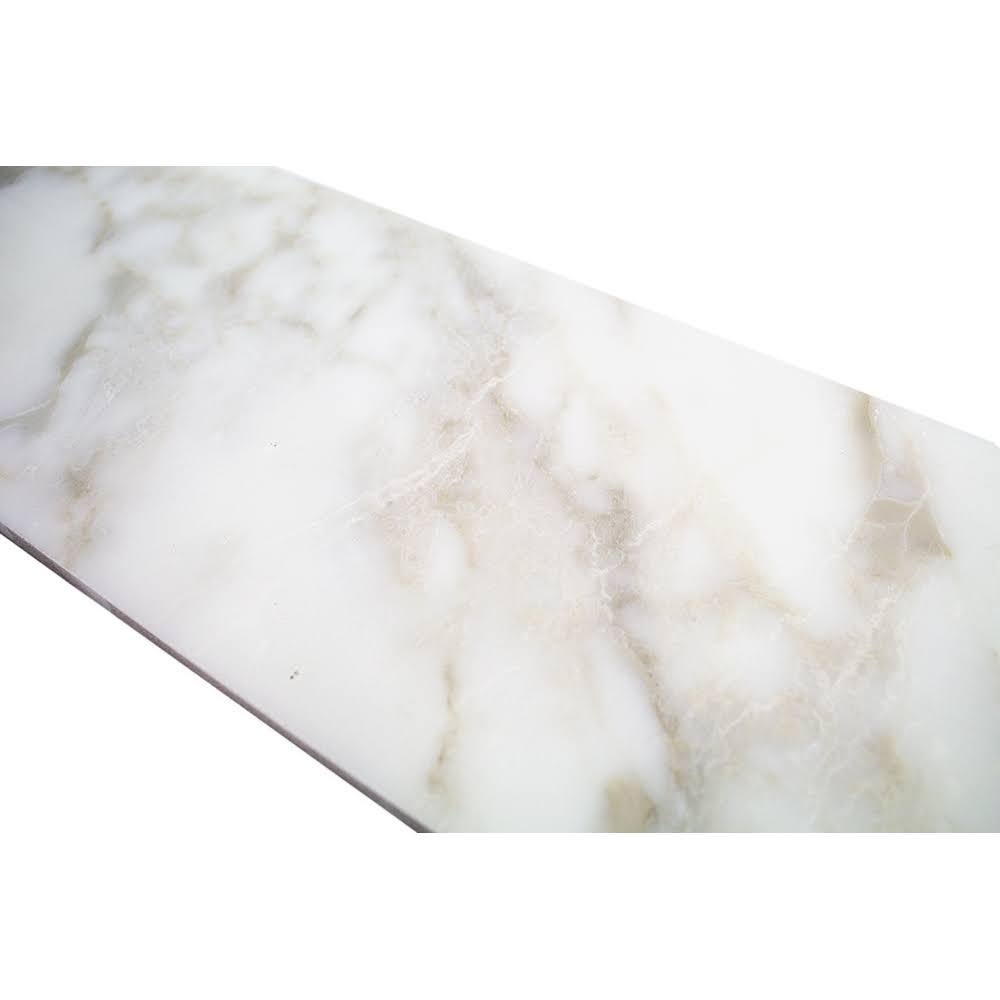 Calacatta Gold 6x18 Polished Marble Subway Tile B329