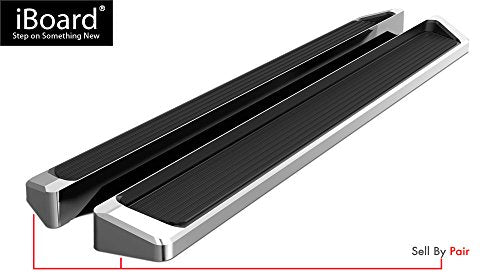 304 Stainless Steel Polished 6in Running Boards Side Steps C940