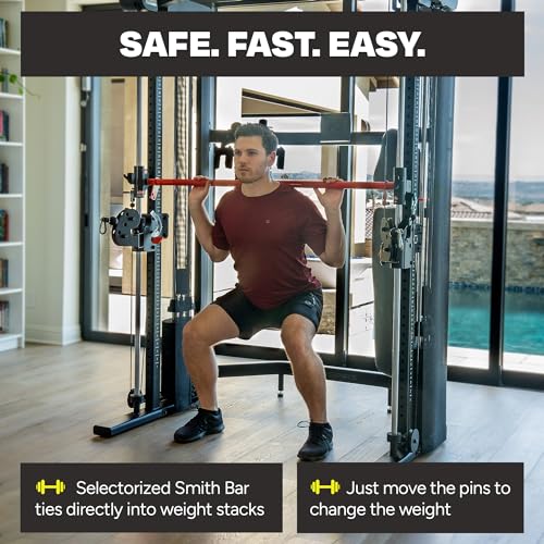 Functional Trainer Cable Machine Home Gym Weight Machine D77331