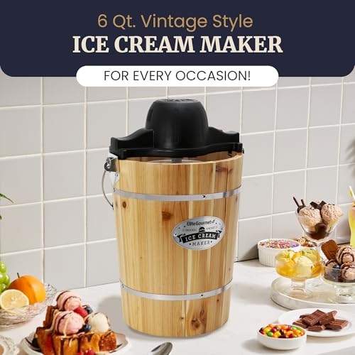 4Qt Electric Ice Cream Maker W598