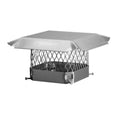 9 x 9 Single Flue Bolt-On Chimney Cap M97444