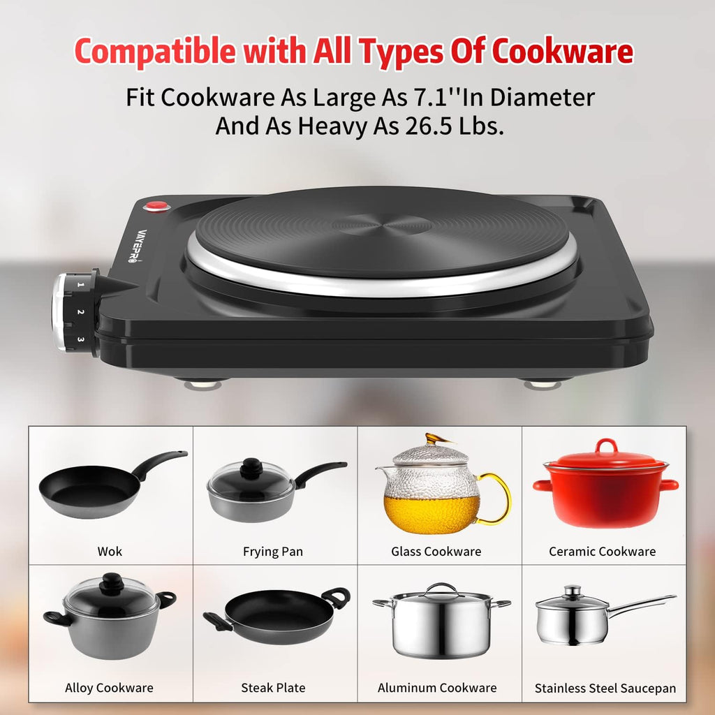 1800W Portable Double Electric Hot Plate G220589