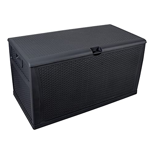 Brown 51 Gallon Waterproof Deck Storage Box M625699