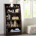 Espresso 4 Shelf Bookcase P3500