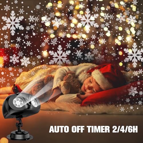 3D Ocean Wave & 72 HD Patterns Holiday Projection Light with Remote T144281