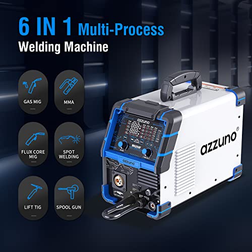 200A MIG Welder, 110V/220V Dual Voltage, 4 in 1 MIG/TIG/Stick ARC Welder A66977