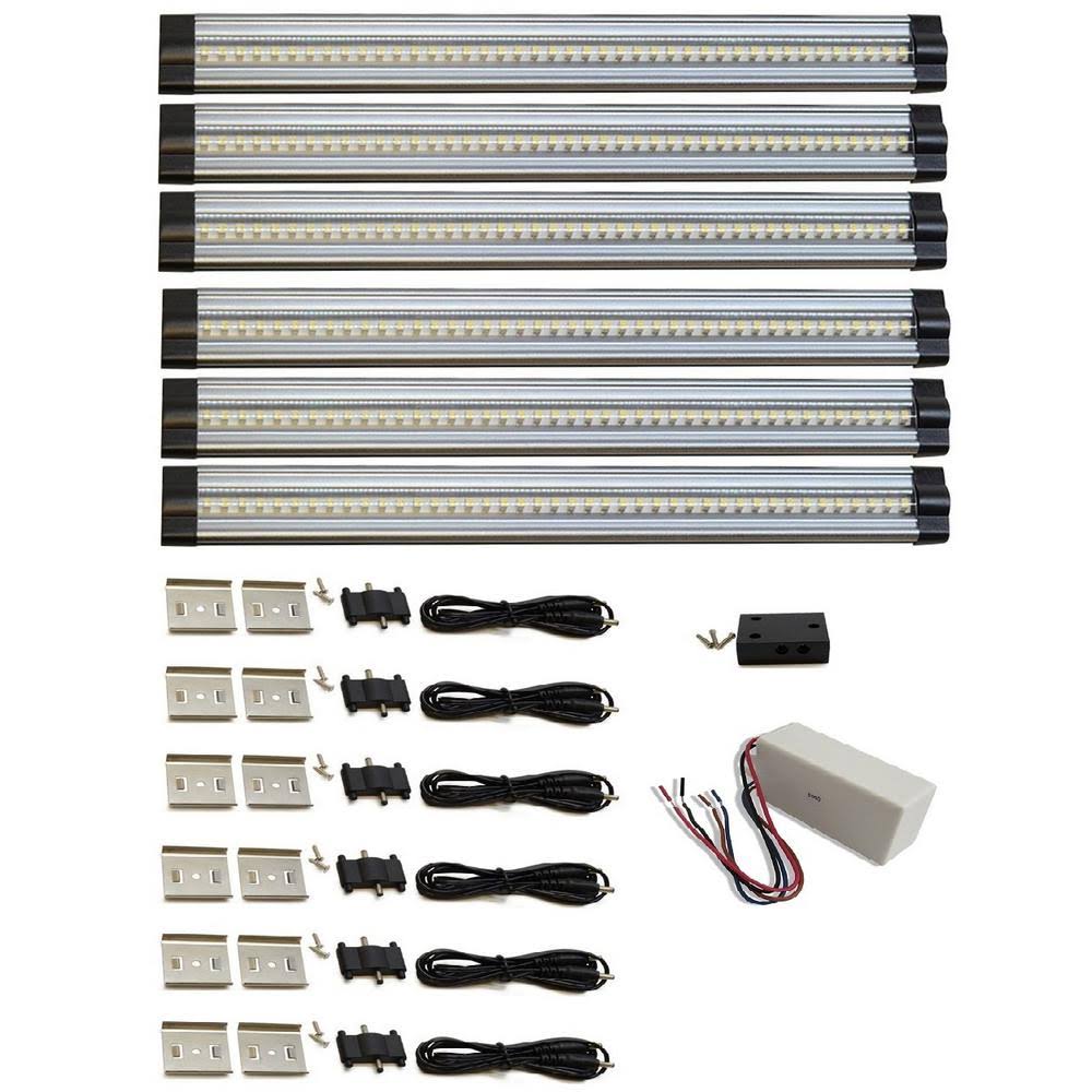 Neutral White LED Under Cabinet Light Fixture with Power Supply I411858