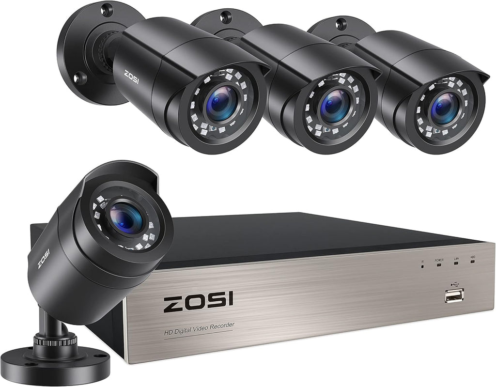 16CH 1080P Security Camera System with 2TB Hard Drive K804