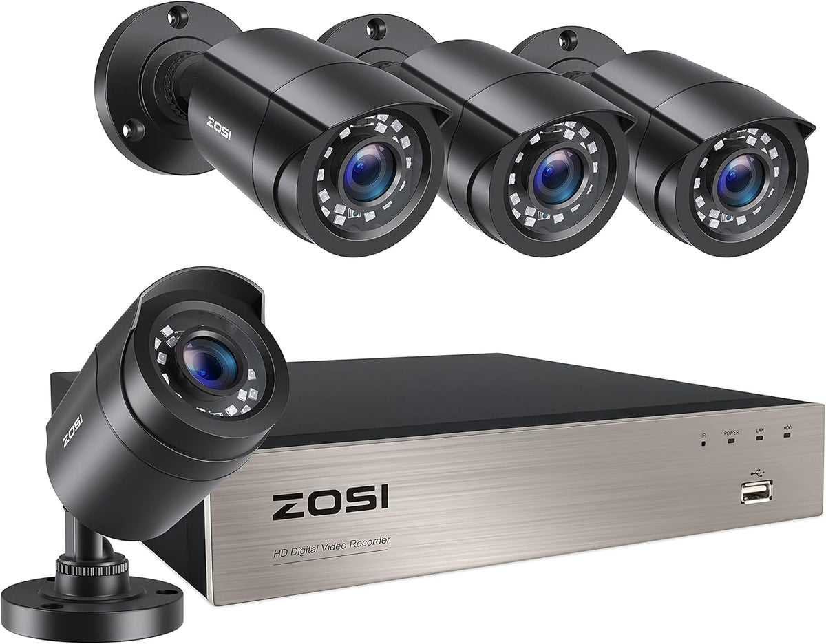 16CH 1080P Security Camera System with 2TB Hard Drive K804