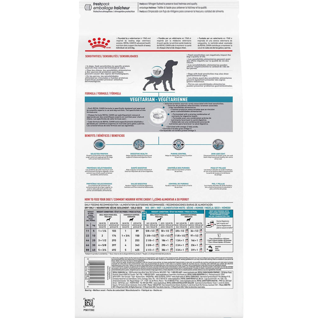 Vegetarian Dry Dog Food 17.6 lbs N234023