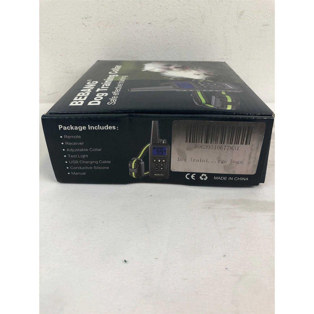 2600FT Dog Training Collar with Remote 3 Modes Beep Vibration Shock N8614