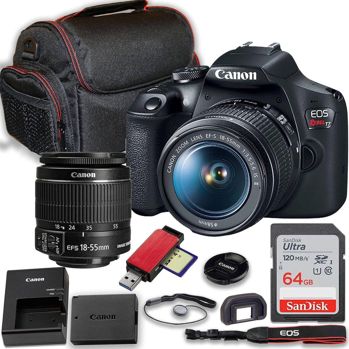 DSLR Camera with 18-55mm Lens H486