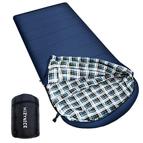 100% Cotton Flannel XXL Sleeping Bag U9324