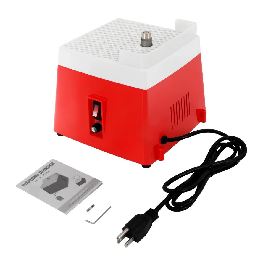 Mini Portable Glass Grinder with 5/8" Grinder Bits M8379