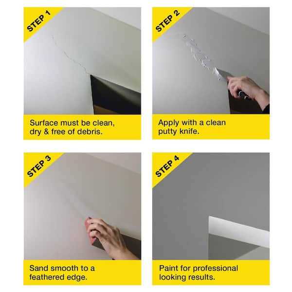 White Lightweight Spackling E978