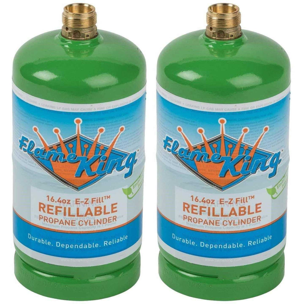 1lb Empty Refillable Propane Cylinder Tank J723931