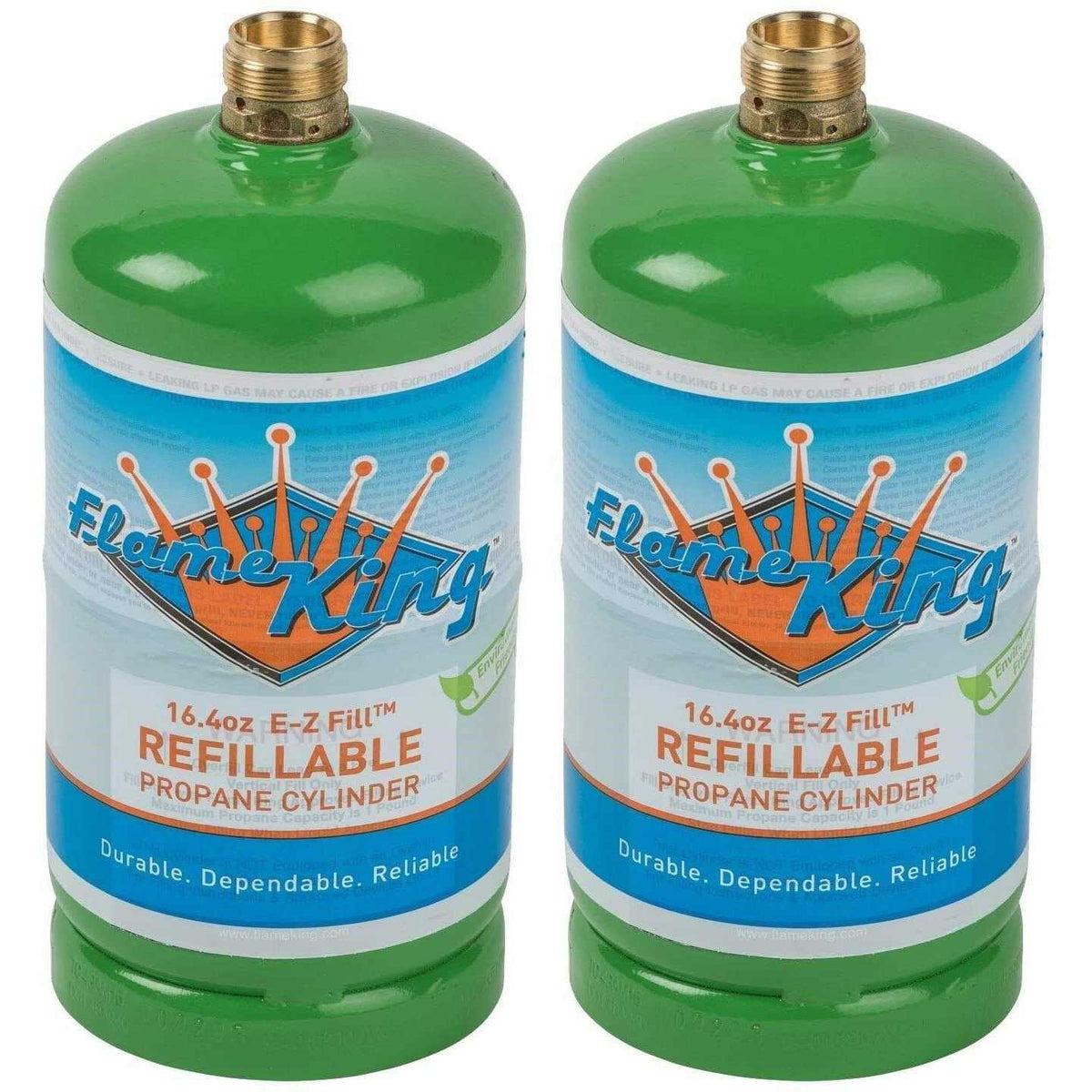 1lb Empty Refillable Propane Cylinder Tank J723931