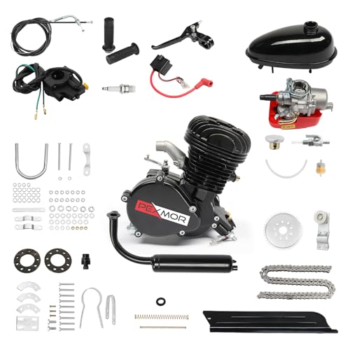 100cc 2 Stroke Gas Bicycle Engine Motor Kit for 26-28" V-Frame Bikes K42885