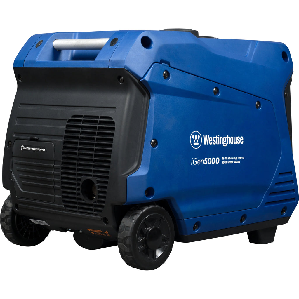 5000 Peak Watt Gas Powered Portable Inverter Generator with Electric Start C580