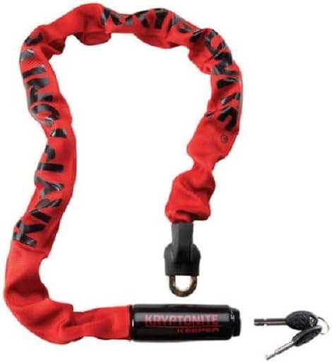 Gray Integrated Bicycle Lock Chain, 33.5-Inch, Pack of 2 L615