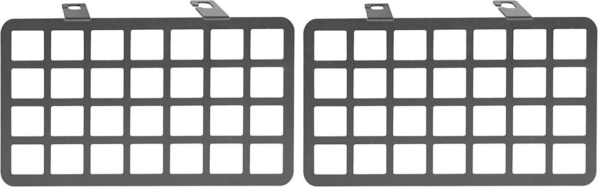 2PCS MOLLE Panel Seat Headrest Storage Metal Shelf for Toyota Tacoma 2005-2022 N6456