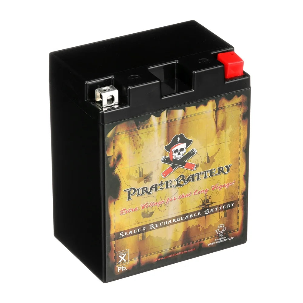 12 Volt 12 Ah 210 CCA Motorcycle Battery W388