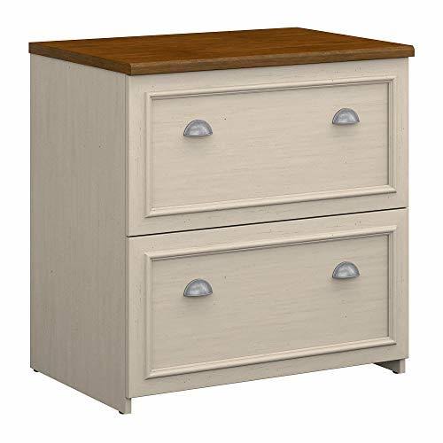 Antique White Lateral File Cabinet V32187