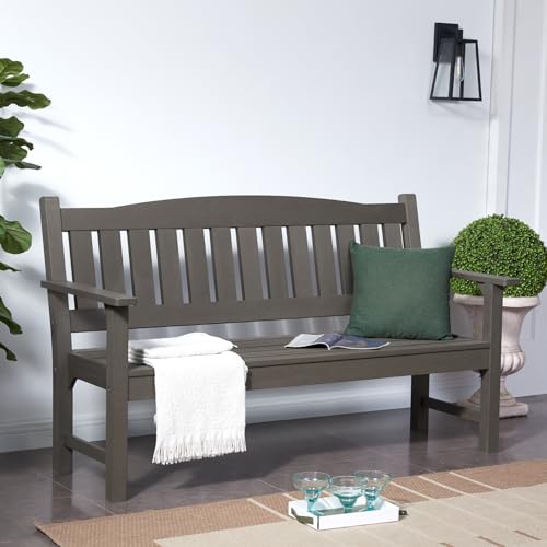 2-Person All-Weather Poly Lumber Outdoor Bench S6764