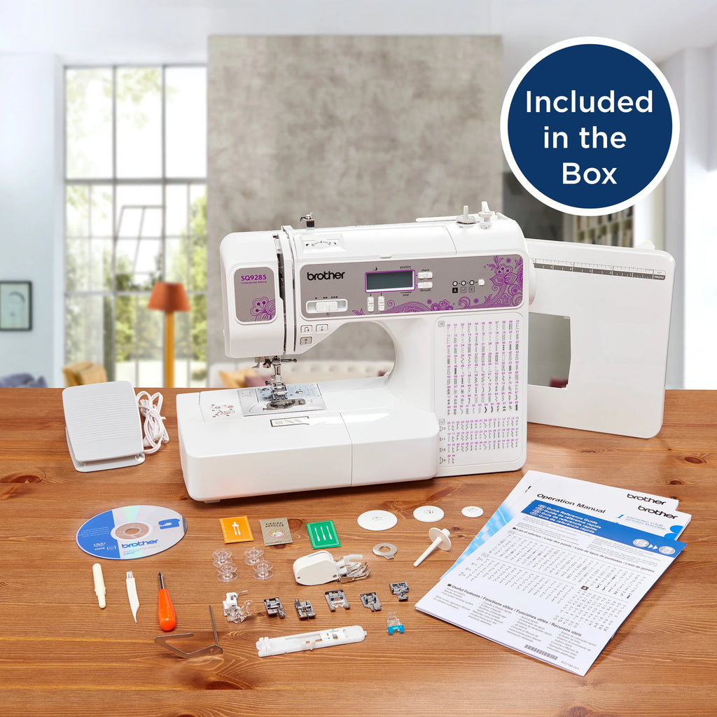 Computerized Sewing and Quilting Machine with Wide Table E1748