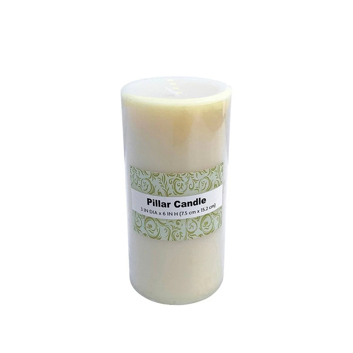Ivory Pillar Candles - Set of 12 N988246